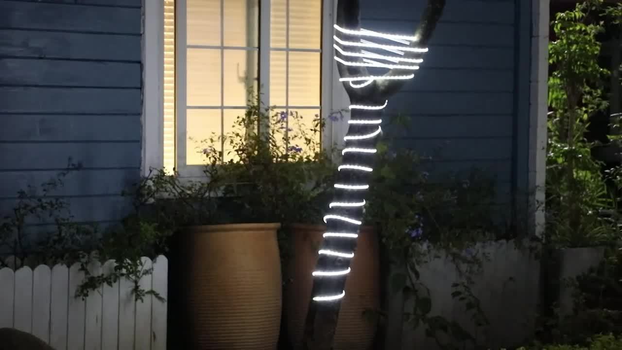 LED-lichtstrip op zonne-energie met afstandsbediening