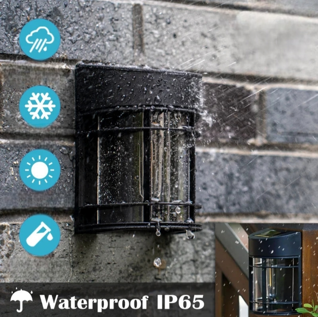 Solar-Außenlampe 1 + 1 Gratis