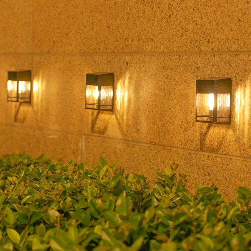 Solar LED lighting for outdoors