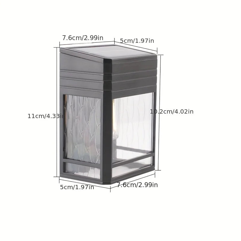 Solar LED lighting for outdoors