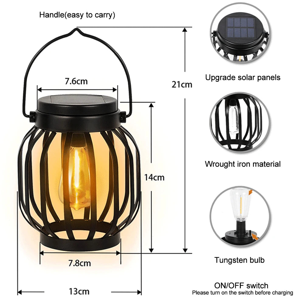 Solar Hanglamp Vintage Wandlampen