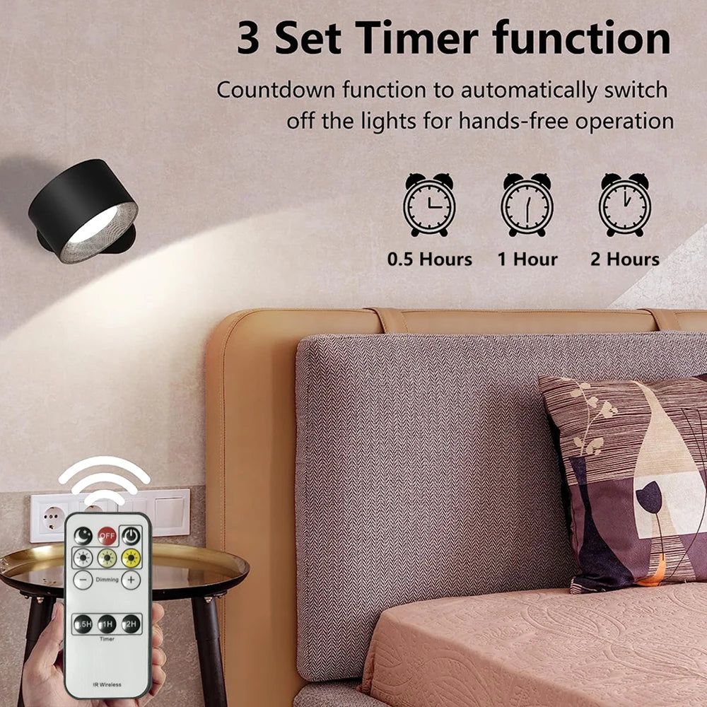 Sunny™ 360° wireless wall lamp