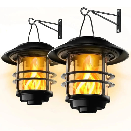 Solar hang lampen ( Vlammende verlichting)