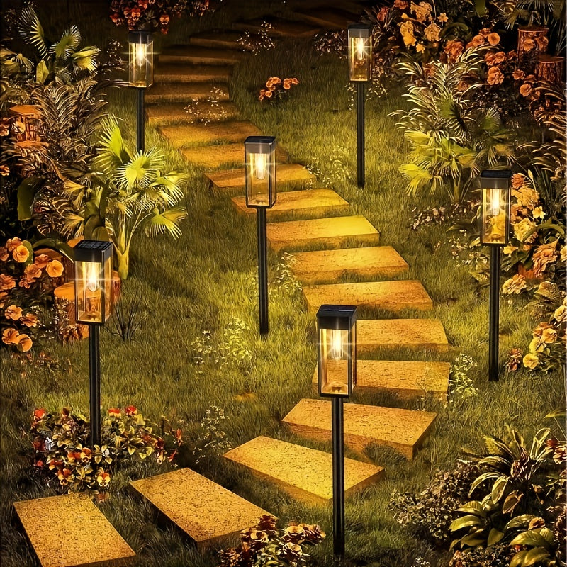 Solar LED lighting for the garden or walkways