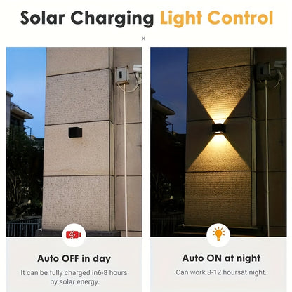 Solar buiten lamp 1+1 Gratis