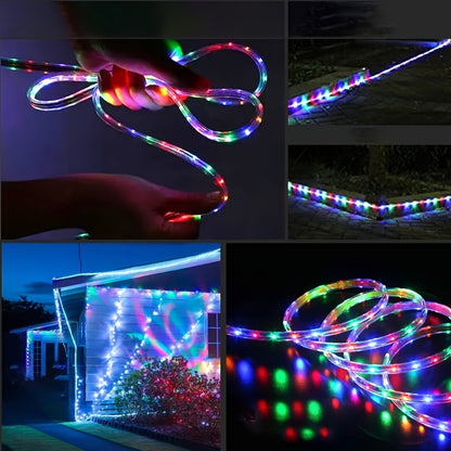 LED-lichtstrip op zonne-energie met afstandsbediening