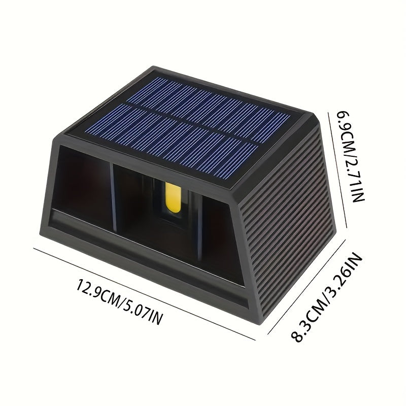 Solar buiten lamp 1+1 Gratis