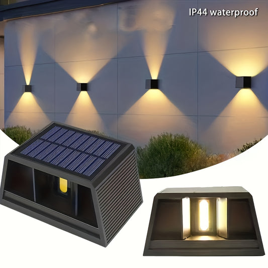 Solar buiten lamp 1+1 Gratis