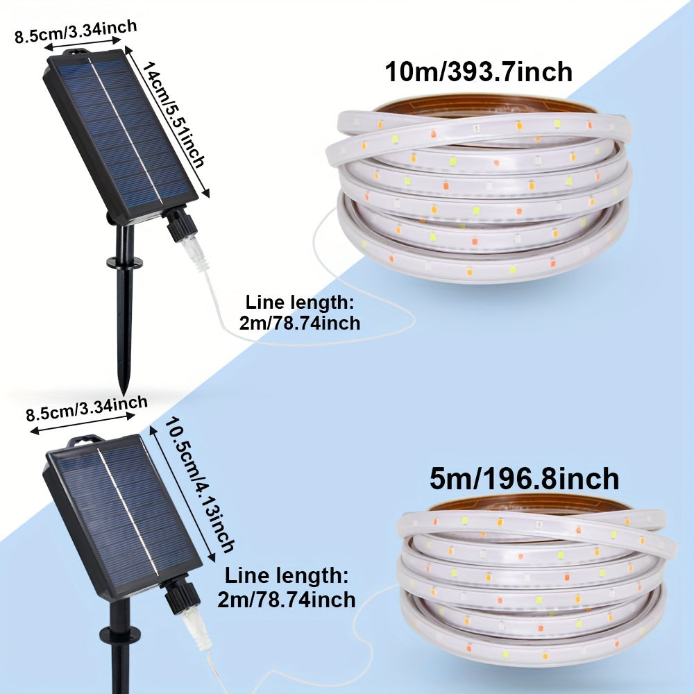 LED-lichtstrip op zonne-energie met afstandsbediening