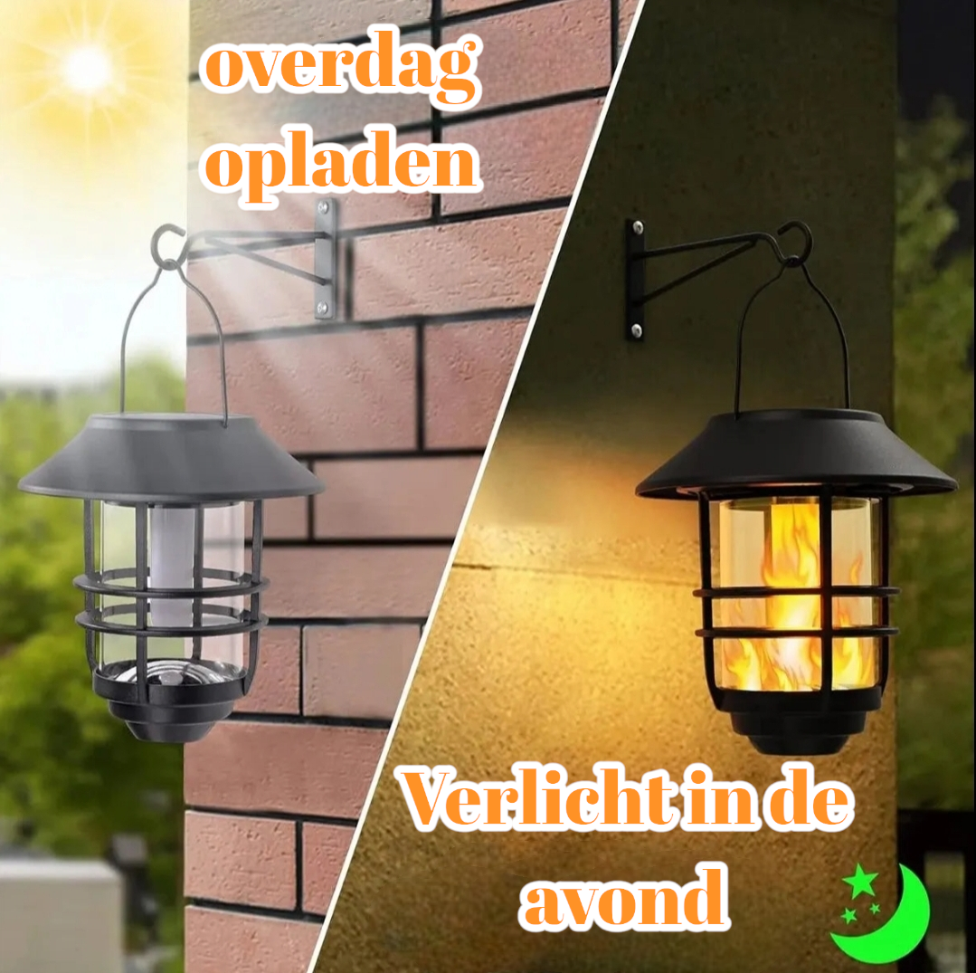 Solar hanging lamps (Flaming lighting)
