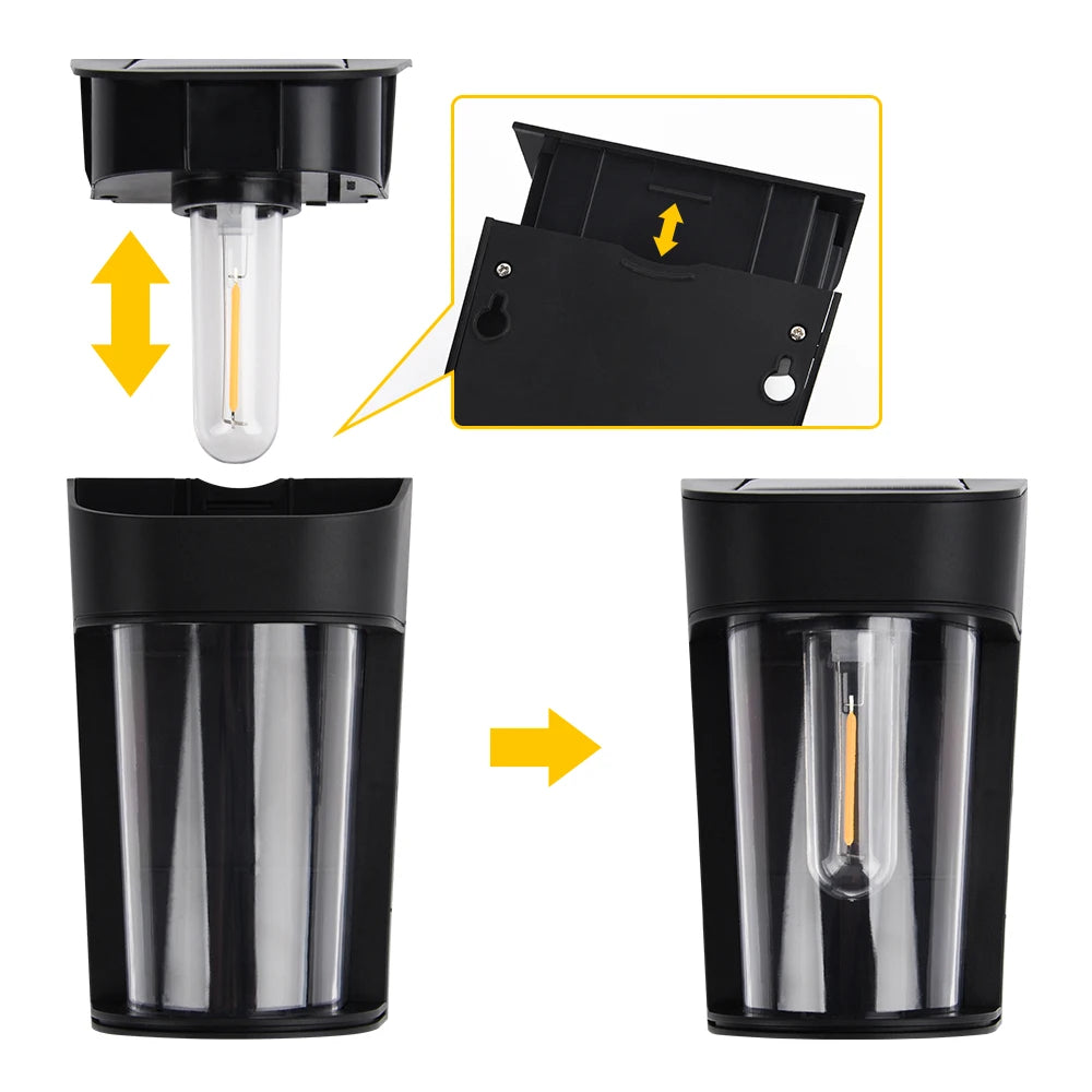 Solar outdoor lamp 1 + 1 free 
