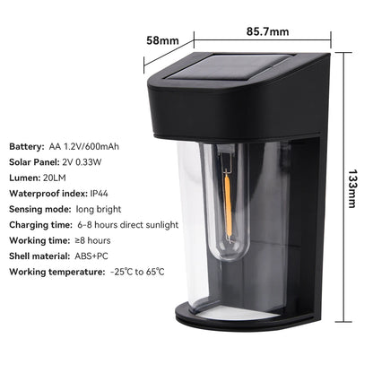 Solar outdoor lamp 1 + 1 free 