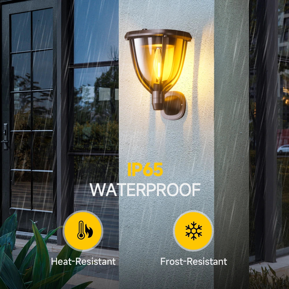 Solar-Außenbeleuchtung 1 + 1 gratis 