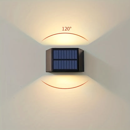 Solar buiten lamp 1+1 Gratis