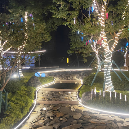 LED-lichtstrip op zonne-energie met afstandsbediening