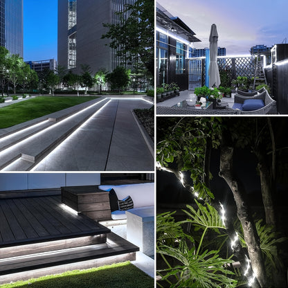 LED-lichtstrip op zonne-energie met afstandsbediening